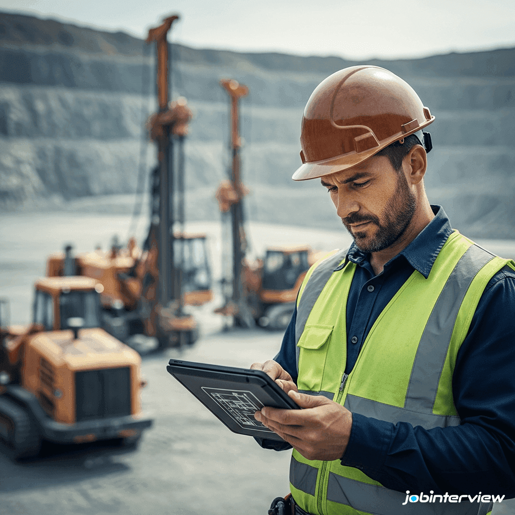 Surface Mining Driller and Blaster