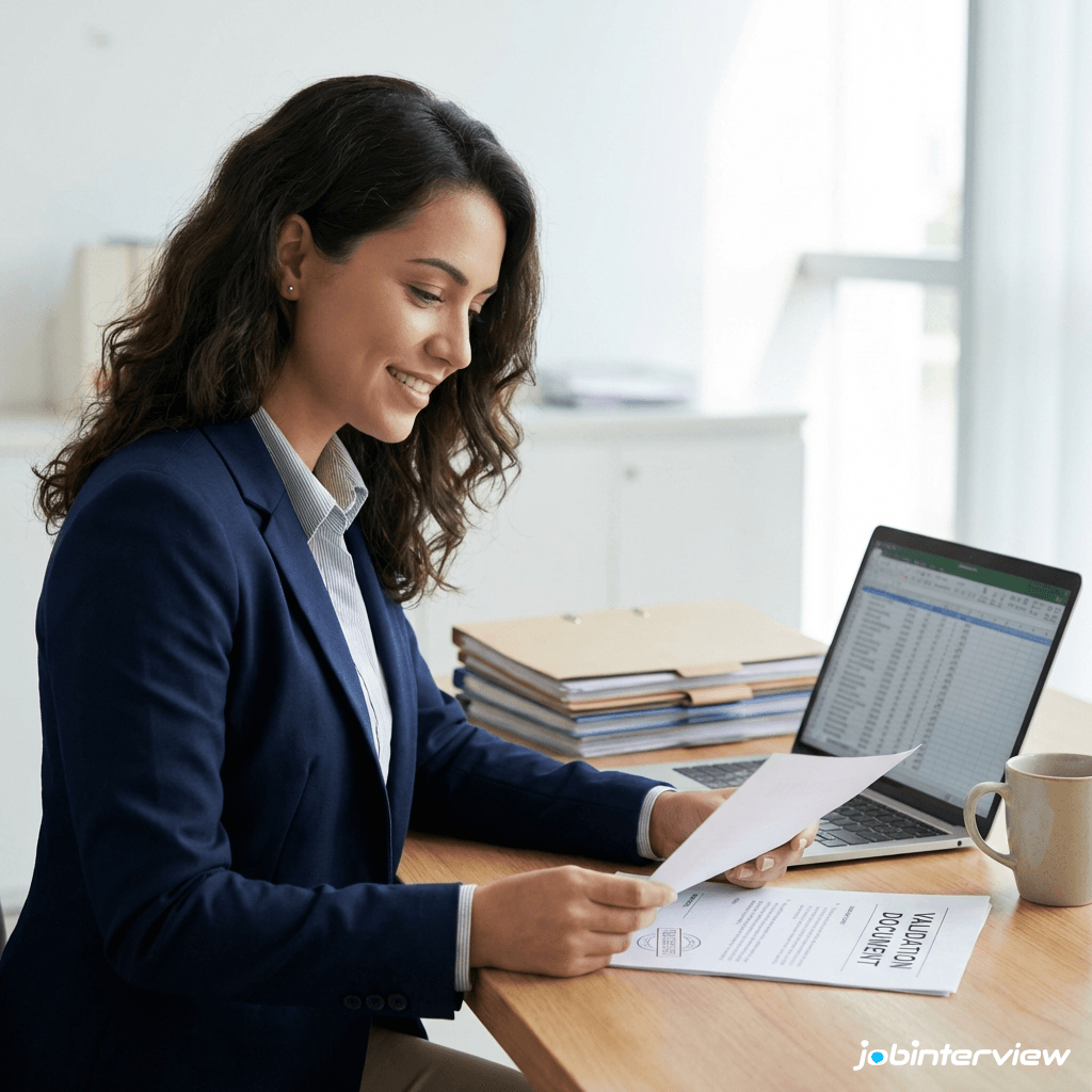 Validierungsbeleg-Sachbearbeiter