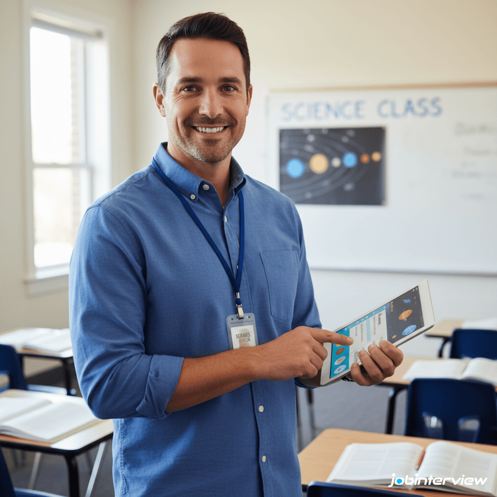 Professeur d'École Secondaire