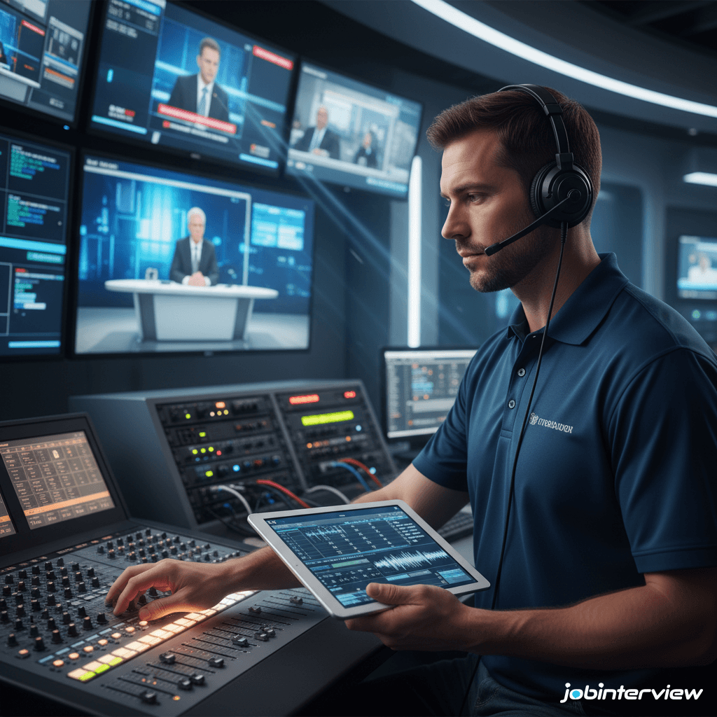 Technicien de radiodiffusion