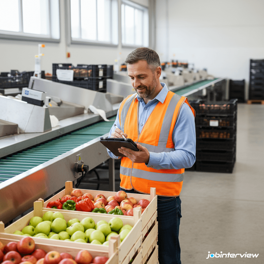 Landwirtschaftlicher Produktprüfer
