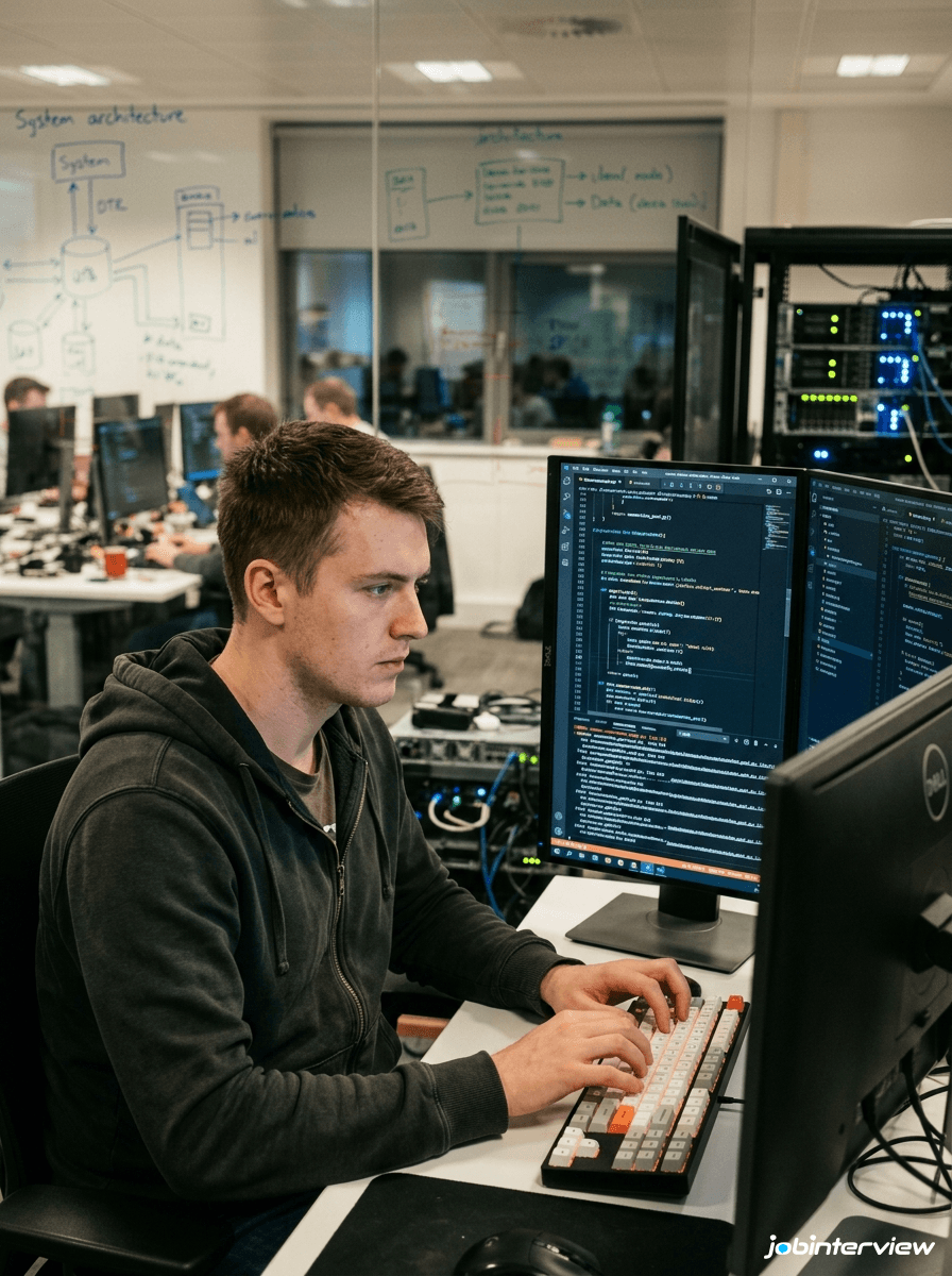 مهندس برمجيات مبتدئ