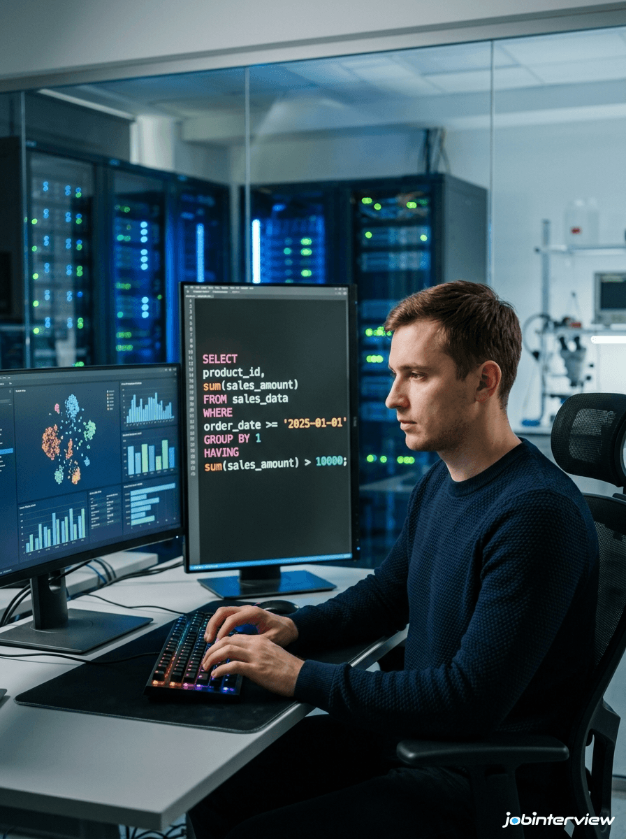 محلل بيانات SQL