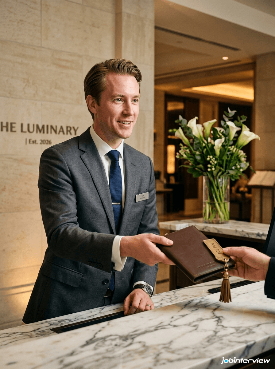 Hotelrezeptionist
