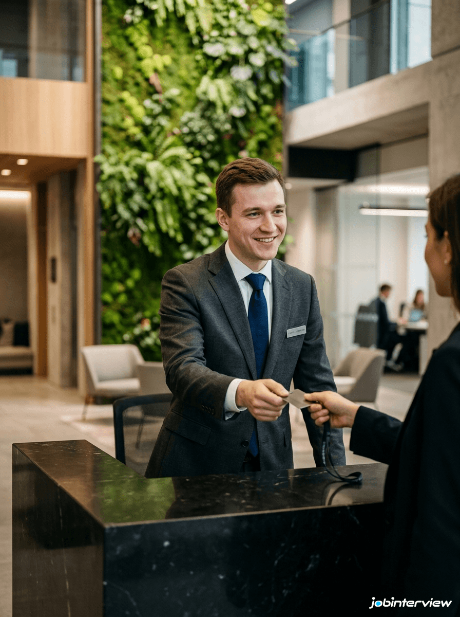 Office Receptionist