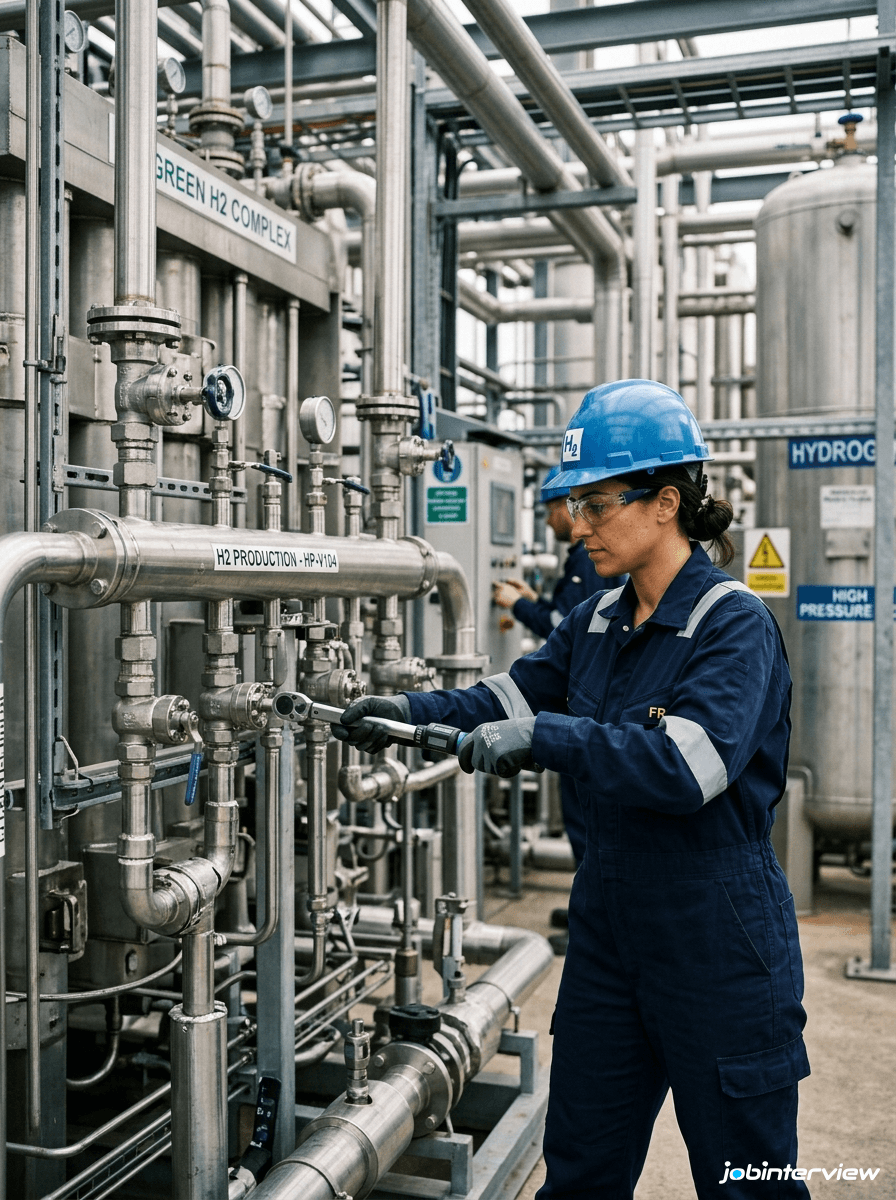 Wasserstoff-Energieingenieur