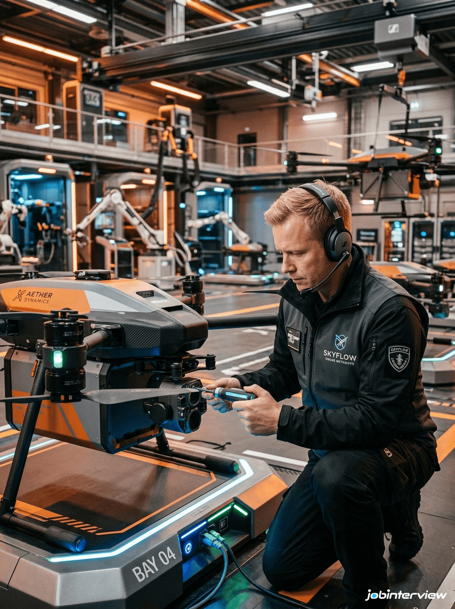 Responsable de réseau de livraison par drone