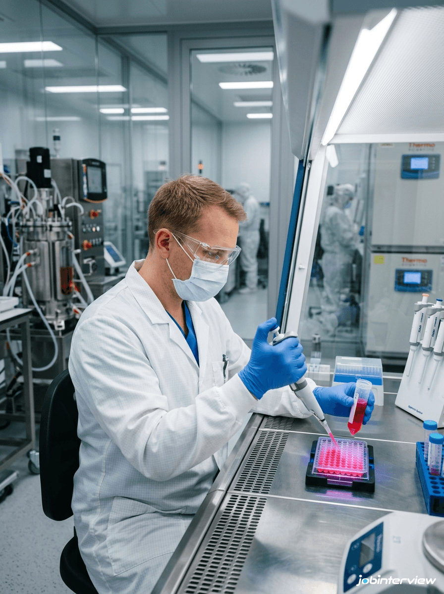 Scientifique en thérapie cellulaire